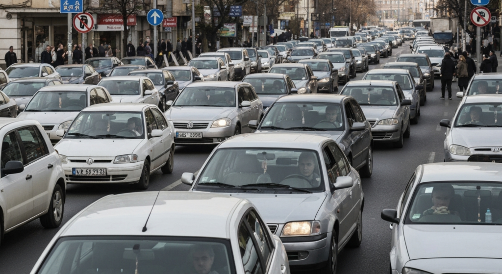 Дорожная обстановка: аварийность, пробки, перекрытия и изменения маршрутов в Магасе и Назрани - иллюстрация