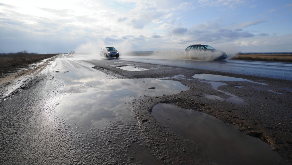 Погода и её влияние: как условия сегодня отражаются на дорогах, ЖКХ и сельском хозяйстве - иллюстрация