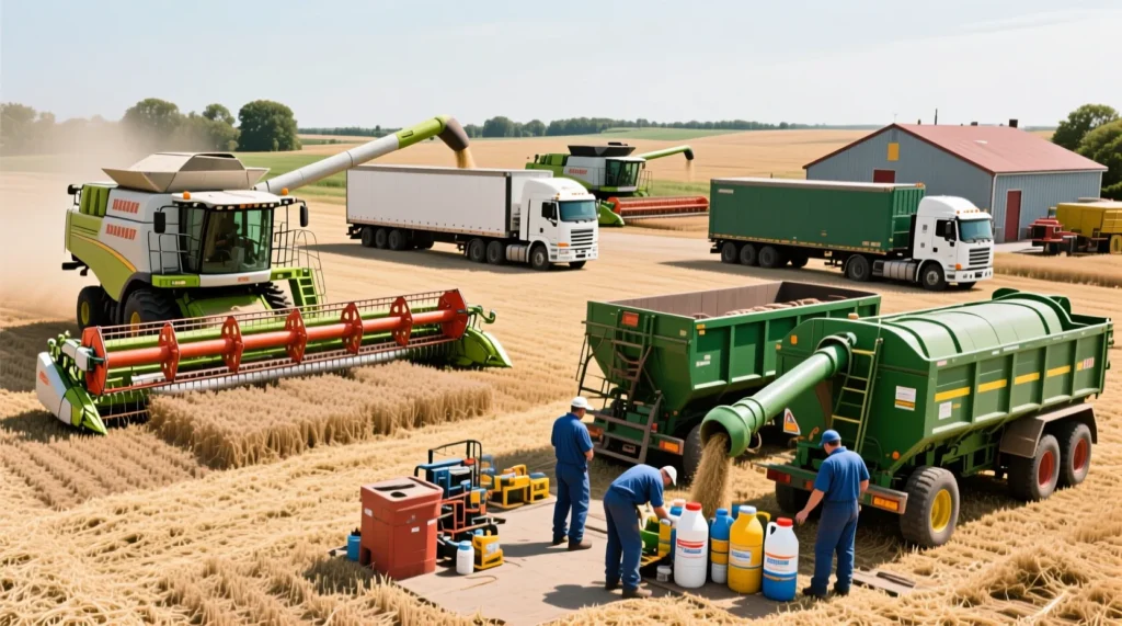 Сельское хозяйство: посевная/уборочная, поддержка фермеров, цены на продукцию - иллюстрация