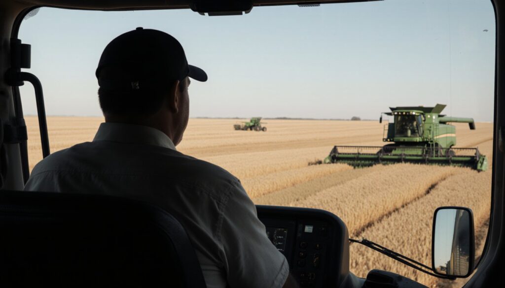 Сельское хозяйство: сезонные работы, урожай, поддержка фермеров и кооперация - иллюстрация