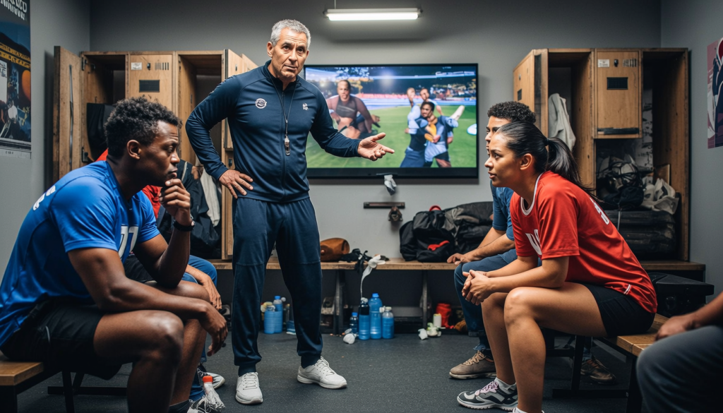 Спорт: результаты матчей и турниров, интервью с тренерами и спортсменами - иллюстрация