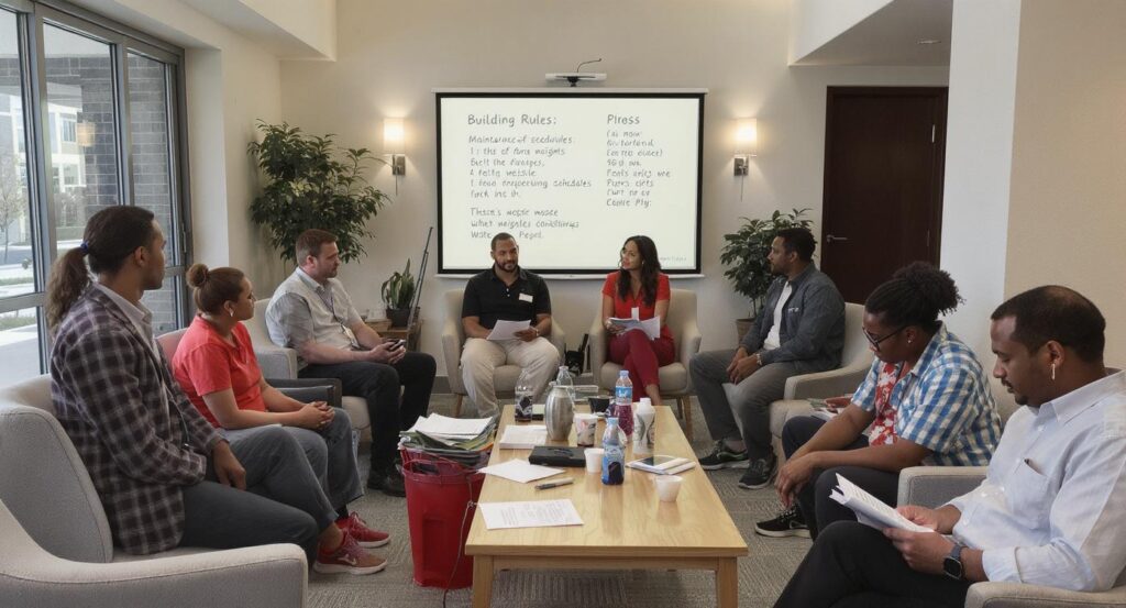 Репортаж с места: как проходит стройка/ремонт/проект - глазами жителей и подрядчиков - иллюстрация