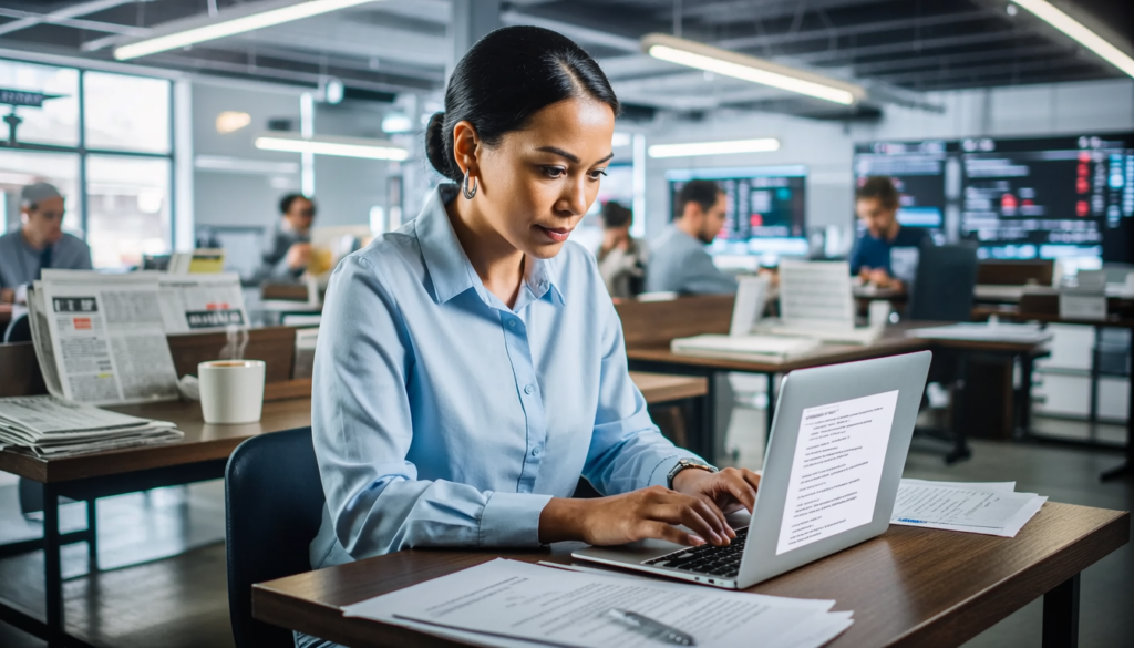 Репортаж с места: как проходит важное мероприятие или событие в регионе - иллюстрация